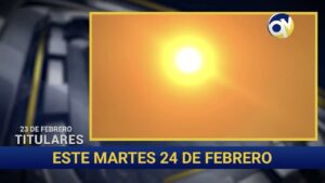 Este martes 24 de febrero